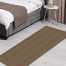 Tapete Passadeira Beira Cama Cairo Antiderrapante 0,65 x 2,00 Caramelo