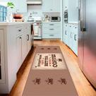 Tapete Passadeira de Cozinha Better Coffee Antiderr-50 x 180