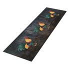 Tapete Passadeira de Cozinha Rooster 160x50 Antiderrapante