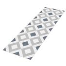 Tapete Passadeira de Cozinha Triangle 120x40 Antiderrapante