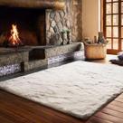 Tapete Passadeira Pelo Alto Sala Quarto Corredor Melody 66x180cm