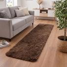 Tapete Passadeira Peludo 2,00 0,60 m Shaggy Super Peludo Felpudo, Antiderrapante, Antialérgico, 100 Poliéster, Macio para Quarto, Sala, Corredor