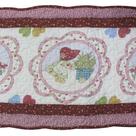 Tapete Patchwork Menina Do Campo 100% Algodão 2,40m x 41cm