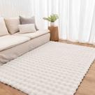 Tapete Pele Bubble 1,00 x 1,50 Marfim Niazitex Tapete Pele Bubble 1,00 x 1,50 Marfim Niazitex