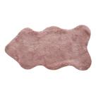 Tapete Pele De Coelho Antiderrapante Formato Melody 47x90cm - Jolitex