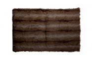 Tapete pele sintetica marrom 70x110cm - le souk