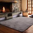 Tapete Pelo Alto Liso Sala Quarto 1,00x1,40m Melody Jolitex