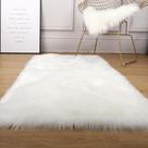 Tapete Pelúcia Peludo 120x80 Pelo Alto 7cm Manta Capa Sofá