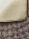 Tapete Peludo Macio Tecido Sintético 40Cm X 60CM Cinza
