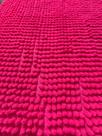 Tapete Peludo Macio Tecido Sintético 40CM X 60CM Rosa