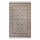Tapete Persa Bege Florais 100x150cm 1,5 Milhões de Nós m²