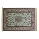 Tapete Persa Belga Luxo 200x250 Lavável Antialérgico e com Franjas Elegantes para Sala e Quarto