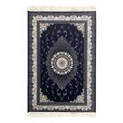 Tapete Persa Iraniano Azul Escuro - 1,00x1,50cm Tapete Persa Iraniano Azul Escuro - 1,00x1,50cm