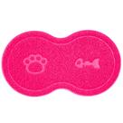 Tapete Pet Impermeável p/ Comedouro Comida Água Ração Cachorro Gato Antiderrapante 46x26cm Uzoo