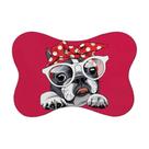 Tapete PET Mdecore Bulldog Vermelho Tapete PET Mdecore Bulldog Vermelho