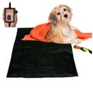 Tapete Pet Térmico Elétrico Almofada Cama Cães Gatos 60x60cm Easy - 220v Styllus Term