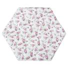 Tapete Playpen Mat Moonsea com estampa floral hexagonal para presente de 48 polegadas