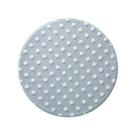 Tapete Poá Redondo Mimo Infantil 1 Metro Para Quarto Bebe Criança Menino Azul Jolitex Junior Baby