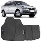 Tapete Polo Sedan borracha PVC