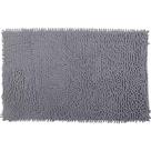 Tapete Popcorn Antiderrapante 40x60cm Cinza