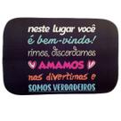 Tapete Porta De Entrada Capacho Emborrachada Divertido Personalizada Decorativo Lindas Estampas