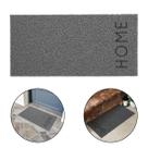 Tapete Porta Entrada Casa Capacho Vinil Terral Home Cinza 40x75cm