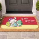Tapete Porta Entrada Decorativo Páscoa Emborrachado 40x90cm Tapete Porta Entrada Decorativo Páscoa Emborrachado 40x90cm