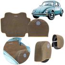 Tapete Porta Mala Fusca 1970 a 1995 Capa de Estepe Forro Bege