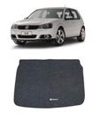 Tapete Porta Malas De Carpete Volkswagen Golf Hatch Mk7 14 a 17 Com Logo Bordado Grafite- 100.354GRF