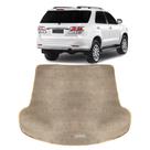 Tapete Porta Malas Hilux Sw4 2006 a 2015 7 Lugares Carpete Bege 1 Peça