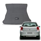 Tapete Porta Malas para Gol G2 G3 G4 1995 a 2014 Borracha Protetor de Porta Malas Automotivo Impermeável com Bordado