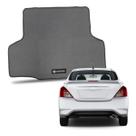 Tapete Porta Malas Versa 2016 a 2023 Impermeável Bordado Borracha PVC