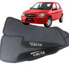 Tapete pra Carro Borracha Chevrolet Celta 2000 2001 2002 2003 2004 2005 2006 2007 2008 2009 2010 2011 2012 3 Peças