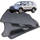 Tapete pra Carro Borracha Honda Crv 2007 2008 2009 2010 2011 3 Peças