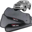 Tapete pra Carro Borracha Toyota Hilux 2005 a 2015 3 Peças