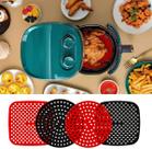 Tapete protetor Culinário Airfryer Fritadeira forno Silicone 20cm
