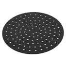 Tapete Protetor de Silicone para Air Fryer Redondo Preto 4898 - Lyor