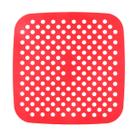 Tapete Protetor Silicone Fritadeira Air Fryer Quadrada 21 cm