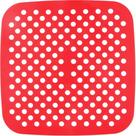 Tapete Protetor Silicone Quadrado Fritadeira Air Fryer 21cm
