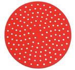 Tapete Protetor Silicone Redondo Air Fryer Fritadeira 22,5cm