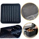 Tapete Protetor Teflon Para Airfryer Jumbo 8,1l Quadrado 26cm
