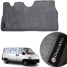 Tapete PVC Com Borracha Inteiro Fiat Ducato 1999 a 2018 Preto Frisart 800.414