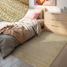 Tapete Quarto Beira Cama Juta 100% Natural Luxo Jtsm 100X150