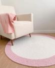 Tapete Quarto do Bebe de Crochê Tapete Quarto Menina 1M