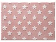 Tapete Quarto do Bebê Mimo 70x100cm Macio Estrelas Jolitex -