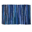 Tapete Ramanta Home Algodão Marinho Reciclado 61x91 cm