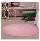 Tapete Redondo Antiderrapante 1,50 Classic OAS Rosa Bebe