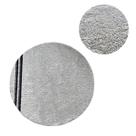Tapete Redondo Decorativo Cor Cinza 1,5m Exclusivo Novidade Antiderrapante Tamanho Grande