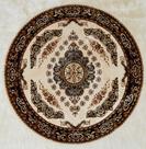 Tapete redondo Marbella Elite BS Classico Kerman-4 150 cm (Produto 100% Brasileiro - Fabricacao Nacional)