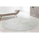 Tapete Redondo Pele Bangor 1,8 metros Branco Niazitex Tapete Redondo Pele Bangor 1,8 metros Branco Niazitex